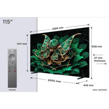 TV QD-Mini LED Pro 115C7K 292 cm