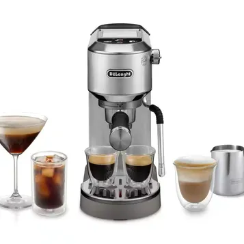 Machine expresso EC890.M DedicaDuo - Argent métal