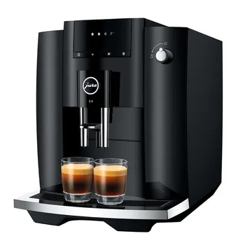 Machine à expresso avec broyeur E4 - Noir
