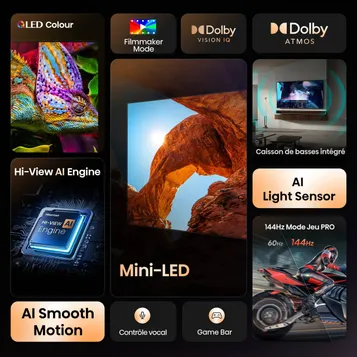 TV Mini LED 85U7Q 215 cm