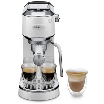 Machine expresso EC890.W DedicaDuo - Blanc Argent