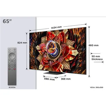 TV QD-Mini LED 65C9K 165 cm