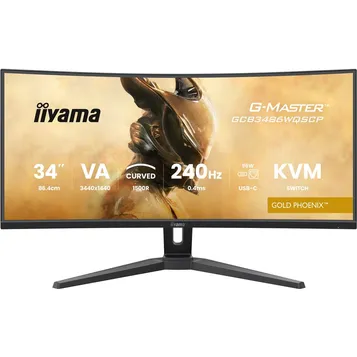 Ecran G-Master GCB3486WQSCP-B1Gold Phoenix 34p incurvé