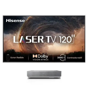 Vidéoprojecteur 120L5ND Laser TV 4K Gris