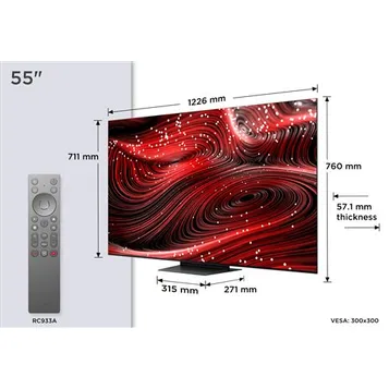 TV QD-Mini LED 55C89K 138 cm