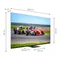 Google TV 65p QLED Pro avec pied central rotatif