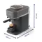 Machine expresso broyeur Baristina BAR300/60 - Noir